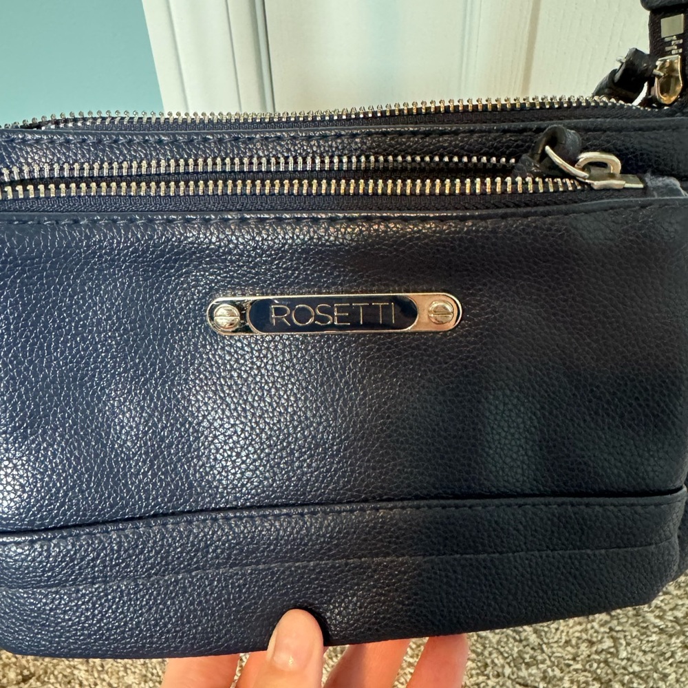 Rosetti Blue Crossbody Handbag